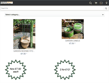 Tablet Screenshot of eshop.amazonlights.co.uk